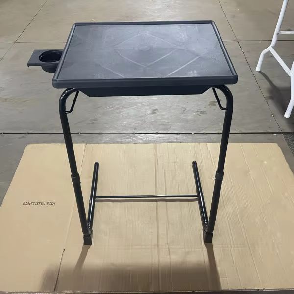 Tray Table With Built-in Cupholder Adjustable Folding Table H0d584abf2c0b49e9abf06f8601dc4e25r.jpg